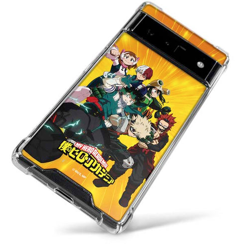 My Hero Academia Deku and Baku Team Season 6 Google Pixel 6 Clear Case